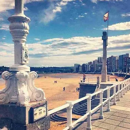 Acogedor Apartamento En El Corazon De Gijon... Lejlighed Gijón